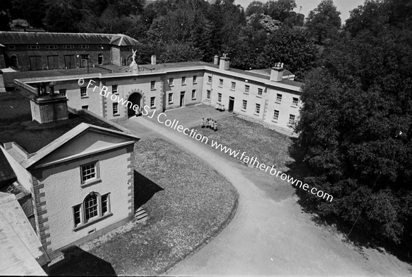 PRESENTATION CONVENT THE COLLEGE FROM ROOF